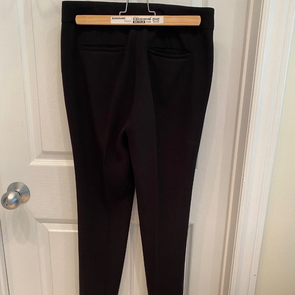J Crew Full-length women's black crepe dress pant, size 0P - Picture 2 of 6